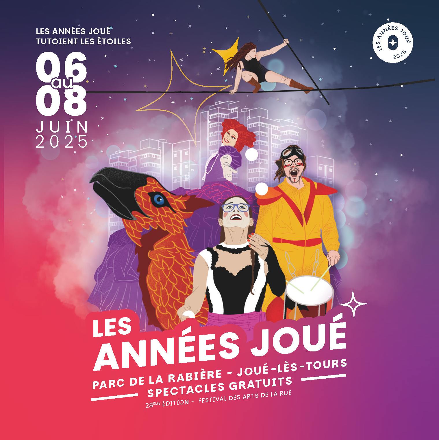Programme Les Années Joué 2025