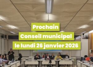 Conseil municipal du 26 janvier
