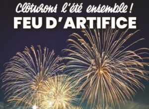 Le feu d’artifice est reporté au 30 août au Lac des Bretonnières