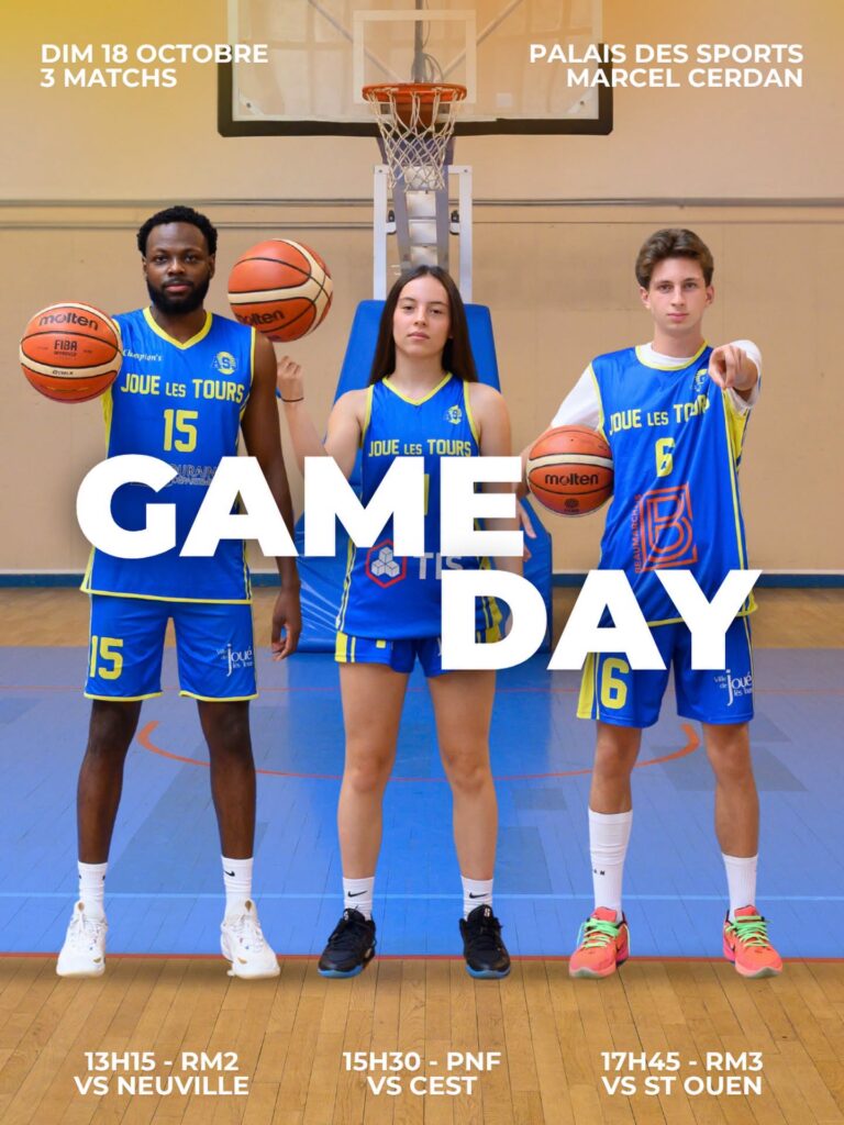 Affiche des matchs de basket du dimanche 18 octobre